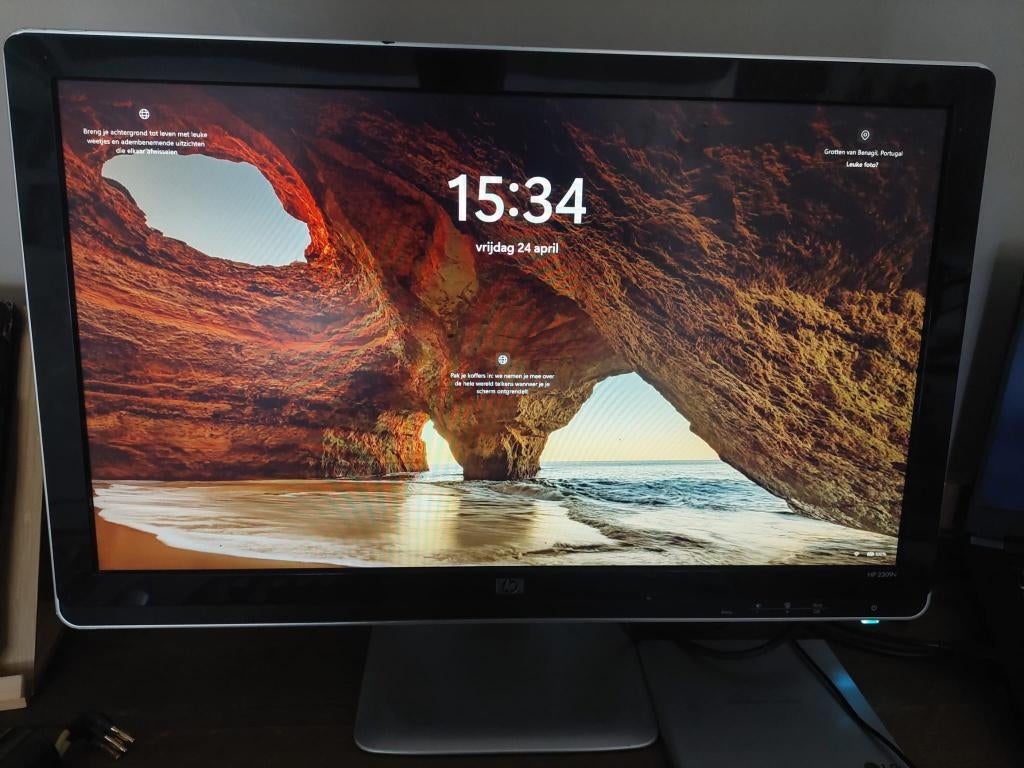 Monitor HP 2309v, Computers en Software, Monitoren, Ophalen, Gebruikt, 3 tot 5 ms, Ingebouwde speakers