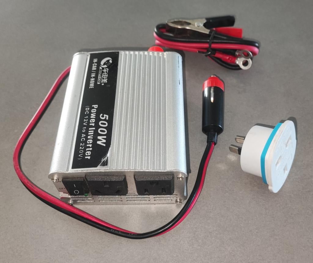 Omvormer 12v naar 220v 500 watt, Auto's, Particulier, Te koop