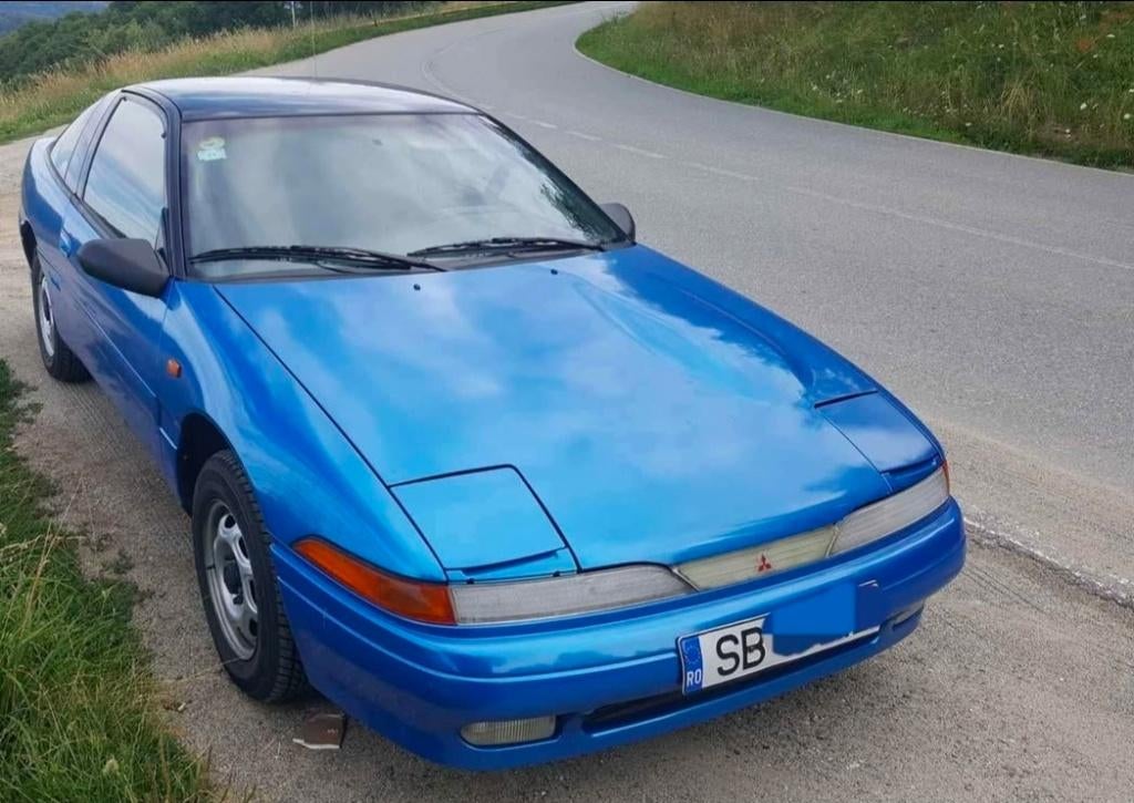 Mitsubishi Eclipse, Auto's, Mitsubishi, Voorwielaandrijving, Stof, Blauw, Eclipse