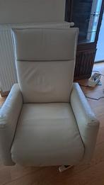 Fauteuil électrique relax pivotant électrique, Maison & Meubles, Enlèvement, Utilisé, Cuir