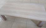 Salon tafel hout, Maison & Meubles, 100 à 150 cm, Moins de 50 cm, Enlèvement, Utilisé