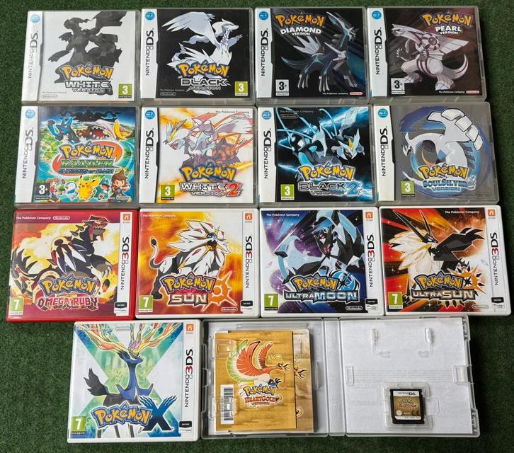 Pokemon & Nintendo Games Collectie, Games en Spelcomputers, Games | Nintendo 2DS en 3DS, Zo goed als nieuw, Ophalen of Verzenden