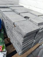 Blauwe straatstenen voor buitenterras, Tuin en Terras, Tegels en Klinkers, Ophalen, Overige typen, 5 tot 10 m², Zo goed als nieuw