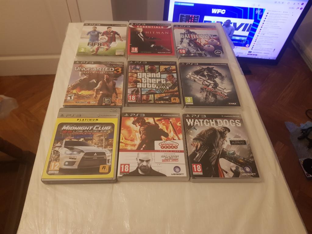 Lot 9 jeux ps3, Enlèvement ou Envoi