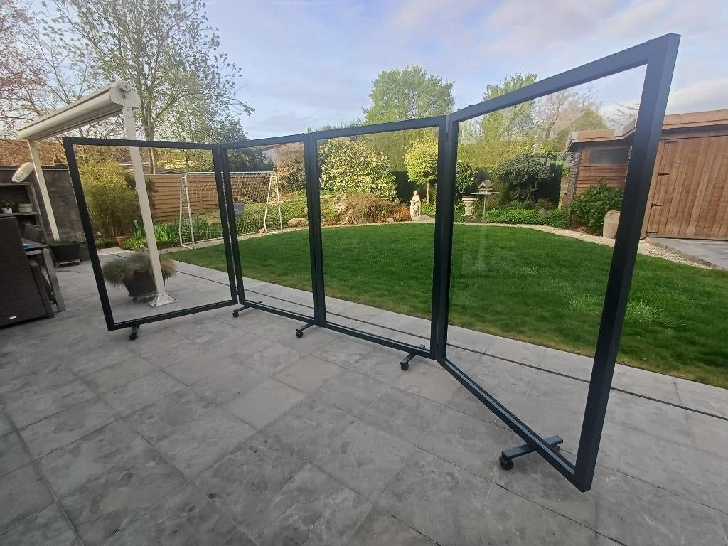 Pare-brise mobile en verre, Caravanes & Camping, Enlèvement, Comme neuf