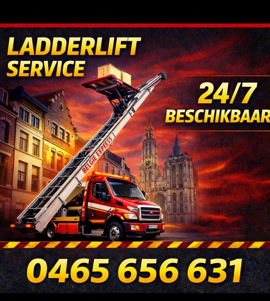 Ladderlift regio Antwerpen bel 0465656631, Immo, Anti-kraak