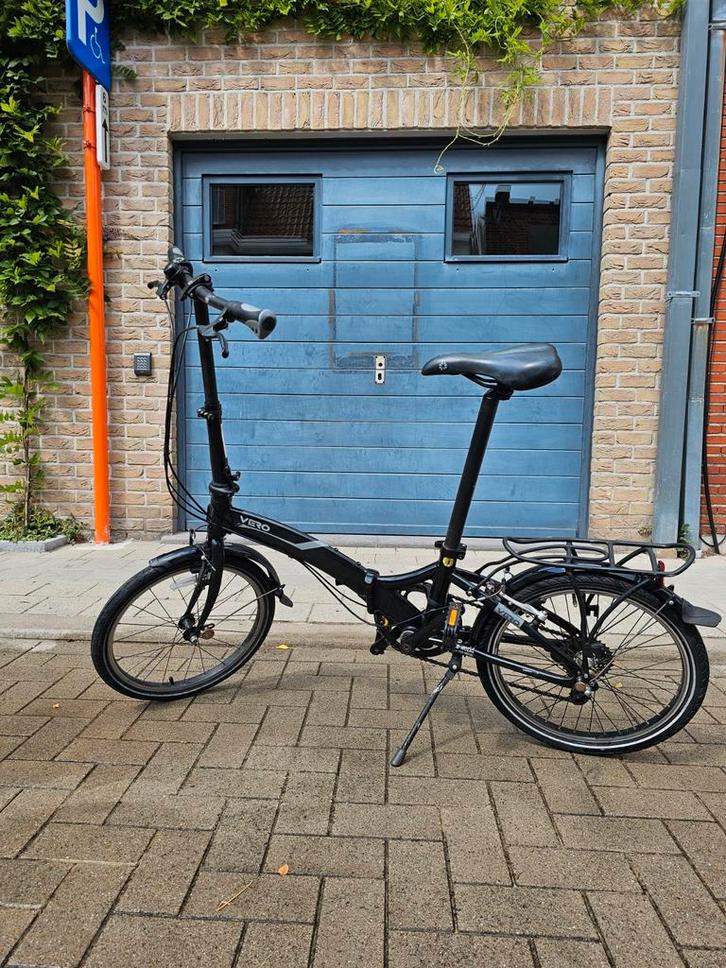 Plooifiets vero, Fietsen en Brommers, Fietsen | Vouwfietsen, Gebruikt, Dames, Overige merken, Totaal opvouwbaar, Versnellingen