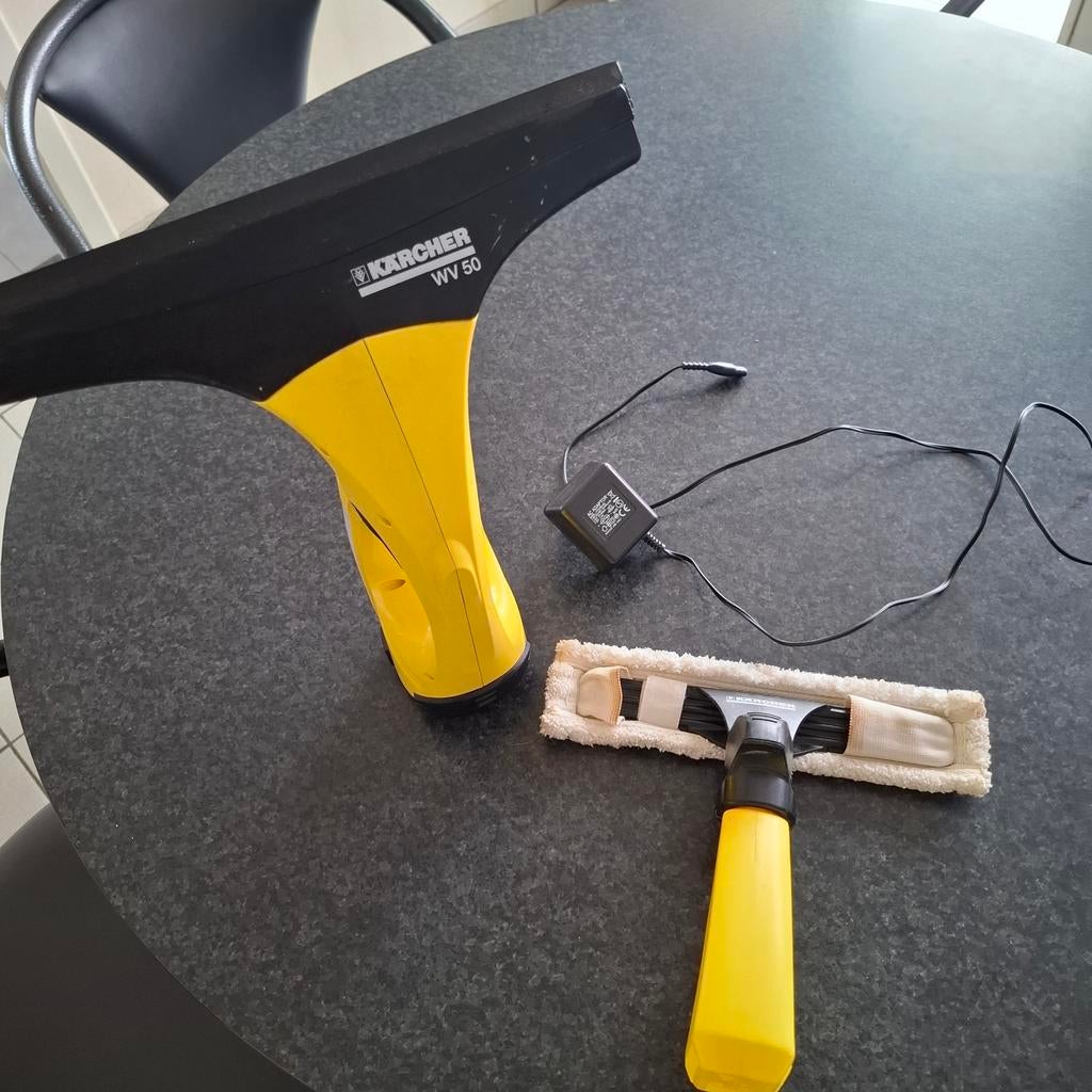 Karcher ruitenreiniger, Ophalen