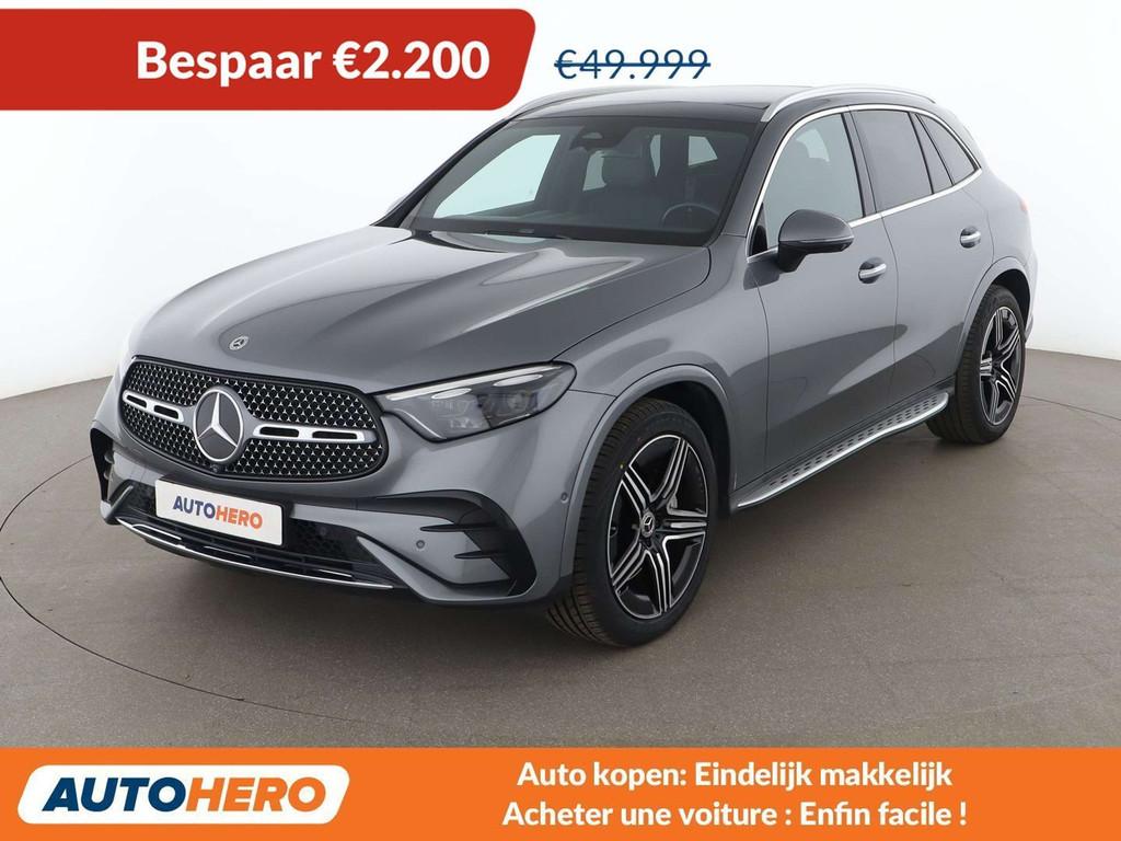 Mercedes-Benz GLC GLC 220 GLC 220 d Mild-Hybrid 4Matic AMG L, Autos, Cuir, Argent ou Gris, Euro 6, 5 portes