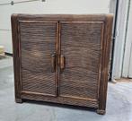 Uniek vintage rotan kastje, Ophalen