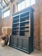 Massief houten boekenkast/bibliotheekkast GRATIS LEVERING, Ophalen, Met deur(en), 200 cm of meer, 150 tot 200 cm