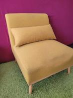 Canapé fauteuil 1 place vintage, Ophalen, Gebruikt, Eenpersoons, 75 tot 100 cm