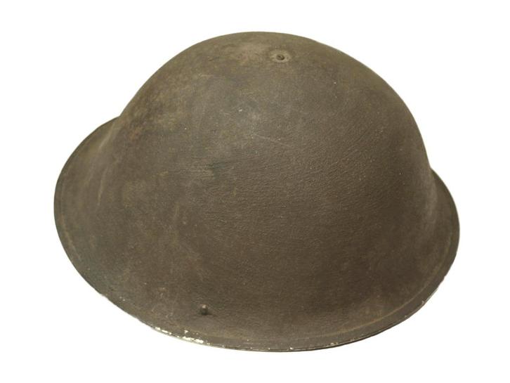 Britse MKIV helm WO2 WW2 1945, Verzamelen, Militaria | Tweede Wereldoorlog, Landmacht, Helm of Baret, Verzenden