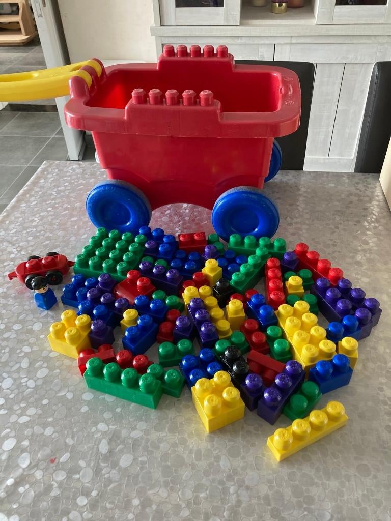 mega bloks wagen, Ophalen, Gebruikt, Megabloks