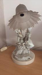 vintage porseleinen tafellamp, Enlèvement, Utilisé