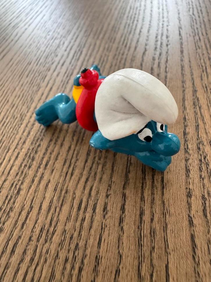 Smurfenfiguur — Schleich 1977 Peyo — W. Berrie Co., Verzamelen, Smurfen, Gebruikt, Poppetje, Figuurtje of Knuffel, Overige Smurfen