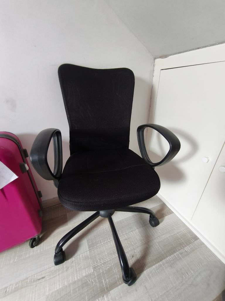 Chaise de bureau, Maison & Meubles, Enlèvement, Neuf, Noir, Chaise de bureau