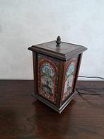 Sierlamp in brandglas Schelle, Antiek en Kunst, Ophalen