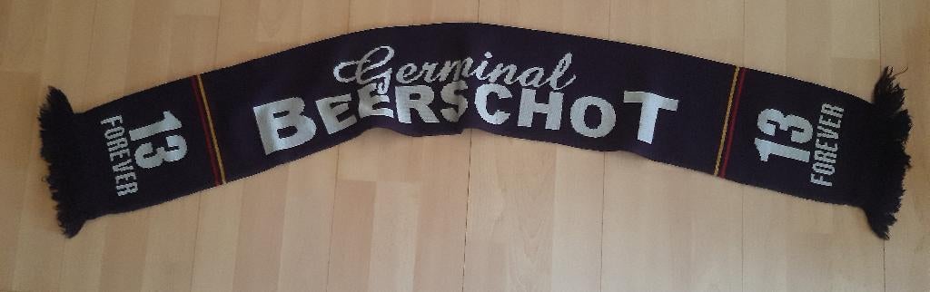 VOETBAL SUPORTER SJAAL GERMINAL BEERSCHOT, Ophalen of Verzenden