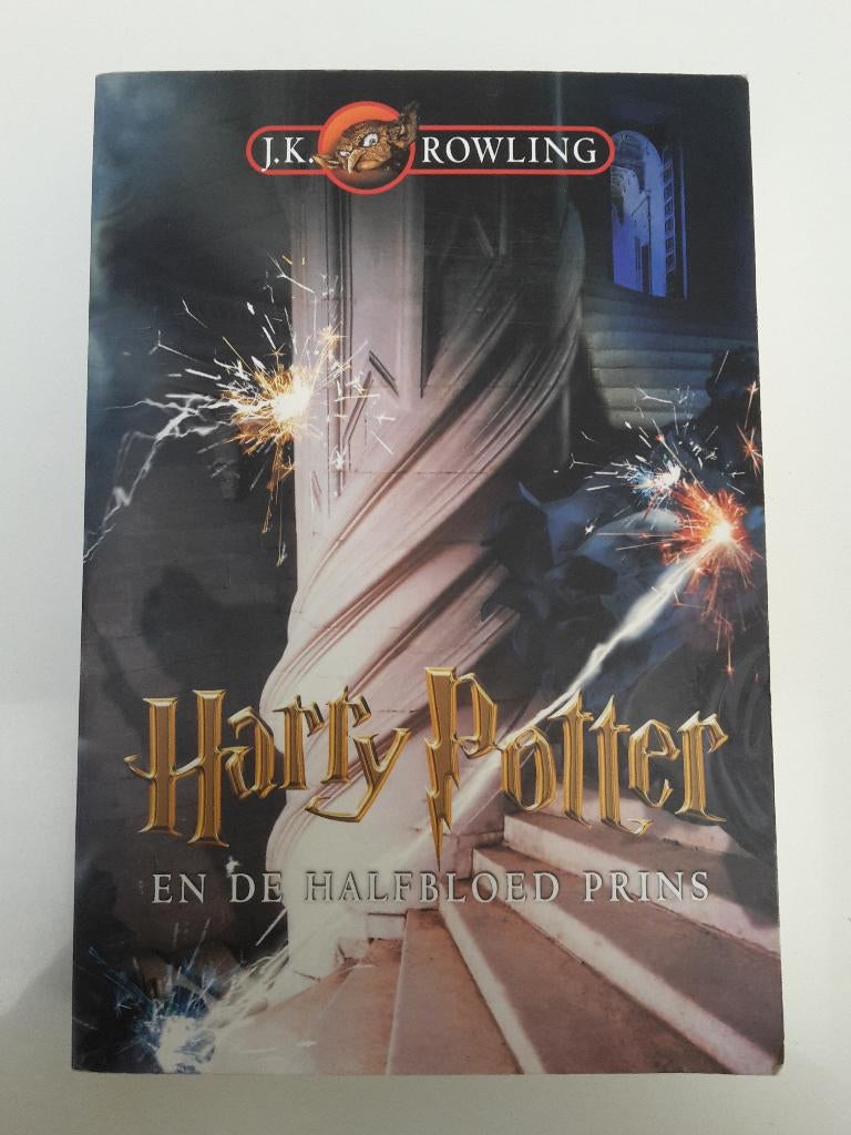Boek Harry Potter en de halfbloed prins, J.K. Rowling, Verzamelen, Ophalen of Verzenden, Gebruikt, Boek of Poster