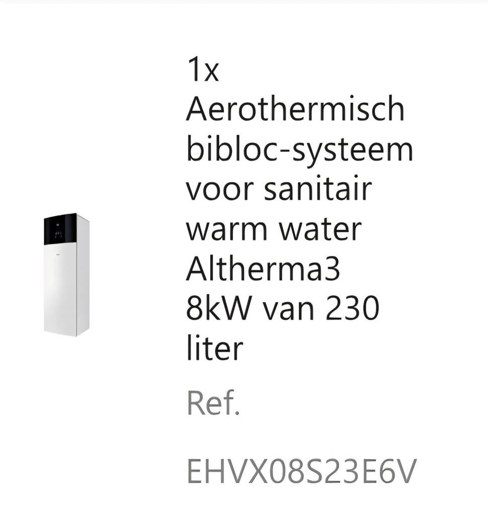 Nieuw Warmtepomp binnen unit 8kw, Elektronische apparatuur, Ophalen