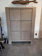 Volledige eetkamer massief eik, Huis en Inrichting, Ophalen, Gebruikt