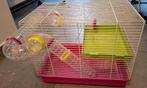 Hamster nain: Cage 2 étages tubes externes + accessoires, Animaux & Accessoires, Moins de 60 cm, Cage, Utilisé, Hamster