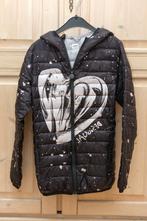 Zwarte tussenseizoen jas Desigual, maat 146-152, Desigual, Enlèvement ou Envoi, Utilisé, Fille