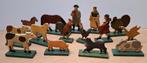 Houten speelgoedfiguurtjes. Boerderij, Antiek en Kunst, Ophalen of Verzenden