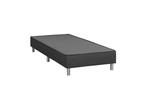 Boxspring Alta avec appui-tête à vendre !, 90 cm, Enlèvement, 200 cm, Gris