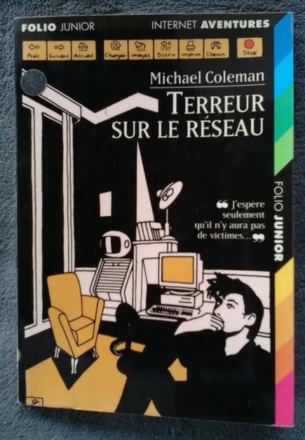 "Terreur sur le réseau" Michael Coleman (1998), Livres, Livres pour enfants | Jeunesse | Moins de 10 ans, Utilisé, Fiction général