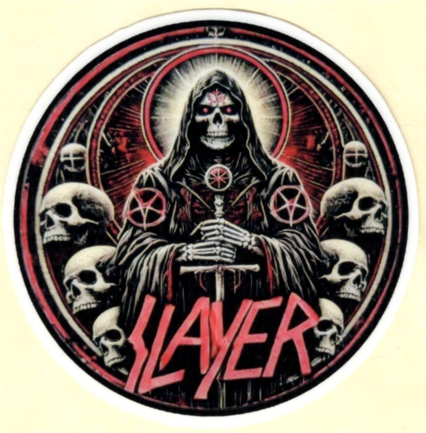 Slayer sticker #1, Verzenden, Nieuw