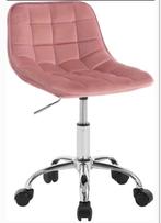 Chaise bureau, Rose, Comme neuf, Enlèvement, Chaise de bureau