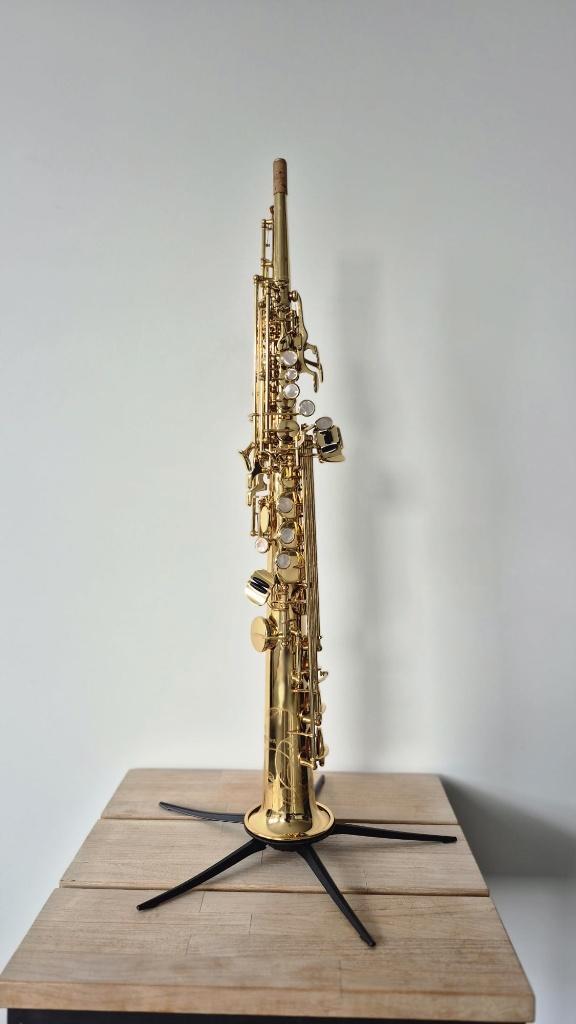 SAX SOPRANO YANAGISAWA, Musique & Instruments, Instruments à vent | Saxophones, Comme neuf, Soprano, Avec valise, Enlèvement