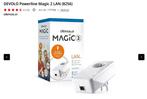 devolo Magic 2 LAN 2400 Single powerline, Ophalen of Verzenden, Zo goed als nieuw, Devolo