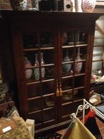 Flamant VITRINEKAST - MASSIEF TEAKHOUTEN KAST – KORTING, Huis en Inrichting, Ophalen, Nieuw