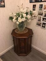 Mini Barkast met vaas en kunstbloemen, Ophalen