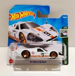 Hot Wheels '67 Ford GT40 Mark 4 Gulf Racing Wit (2022), Enlèvement ou Envoi