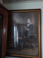 Oude foto i kader, Enlèvement