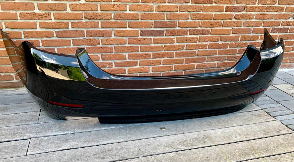 Pare choc arrière - BMW F10- série 5, Autos : Pièces & Accessoires, Carrosserie & Tôlerie, Pare-chocs, BMW, Arrière, Utilisé, Enlèvement