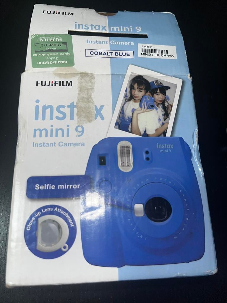 Instax mini 9, Ophalen, Nieuw, Fuji