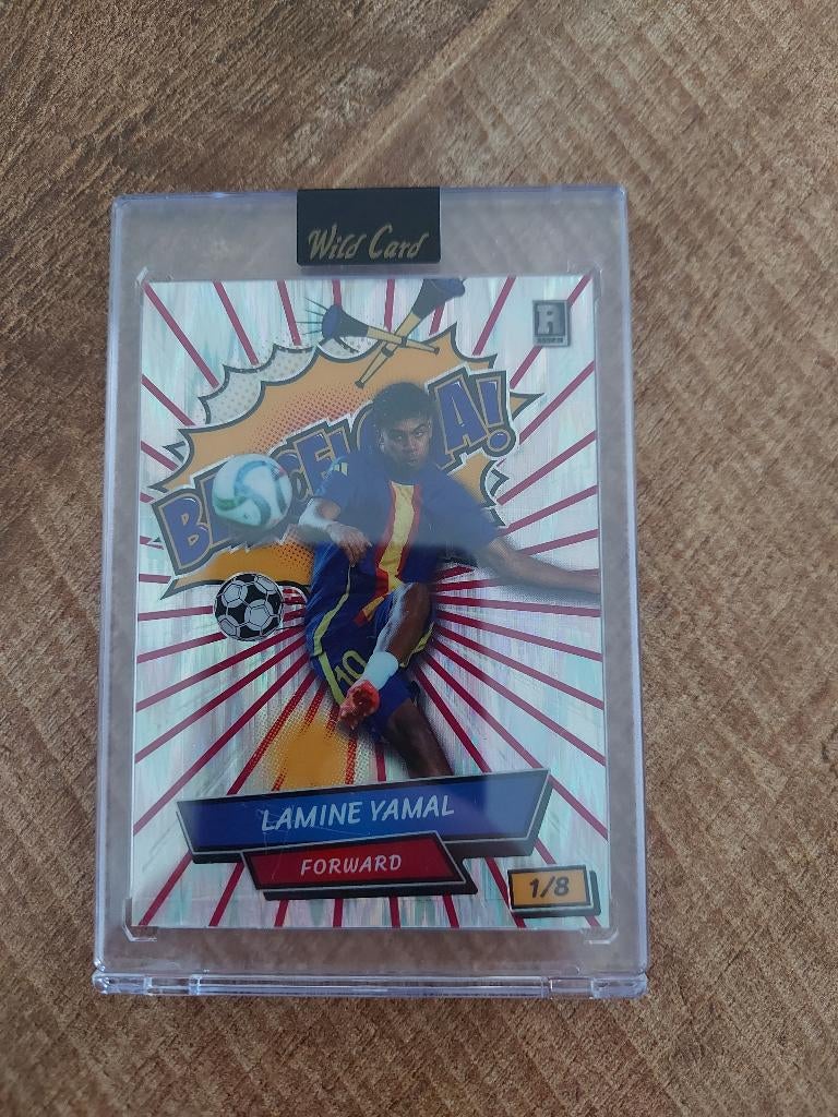 Lamine Yamal - Wild Card COMIX - 1/8 -Barcelona/Spanje, Tickets en Kaartjes, Losse kaart, Eén persoon