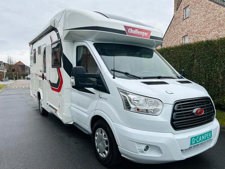 ‼️ Ford Challenger ‼️ AUTOMATIQUE ‼️ SPACE WONDER ‼️, Caravanes & Camping, Camping-cars, Entreprise, jusqu'à 3, Semi-intégral