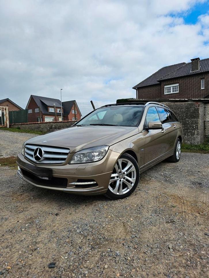 Mercedes c-klasse 220d, Auto's, Mercedes-Benz, Bedrijf, C-Klasse, Airconditioning, Panoramadak, Diesel, Euro 5, Break, 5 deurs