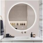 Miroir rond 80 cm avec LED, Maison & Meubles, Accessoires pour la Maison | Miroirs, Enlèvement, Comme neuf