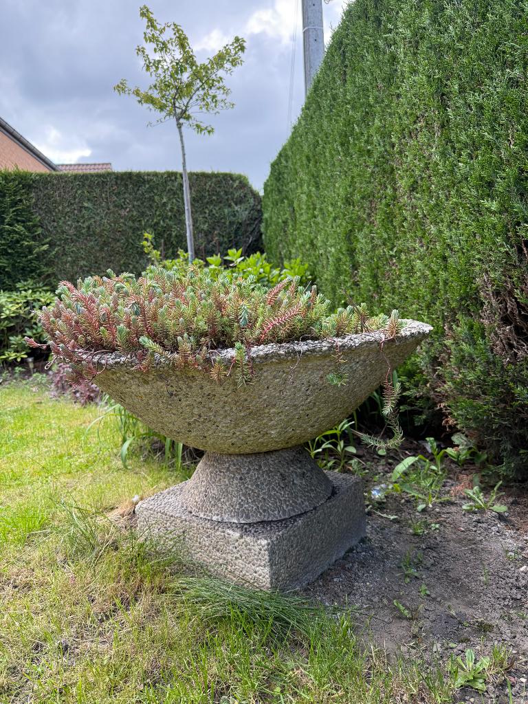 Vasque en pierre, Jardin & Terrasse, Enlèvement, Utilisé