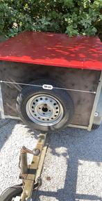 Aanhangwagen met deksel, Auto diversen, Aanhangers en Bagagewagens, Ophalen, Zo goed als nieuw