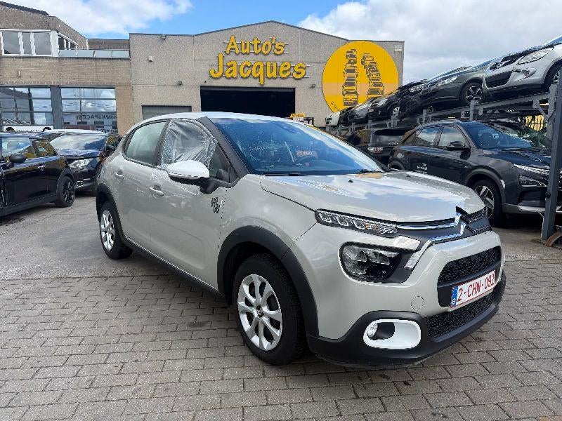 CITROEN C3 1.2I SHINE BENZINE 07/22, Bedrijf, Handgeschakeld, ABS, Zilver of Grijs
