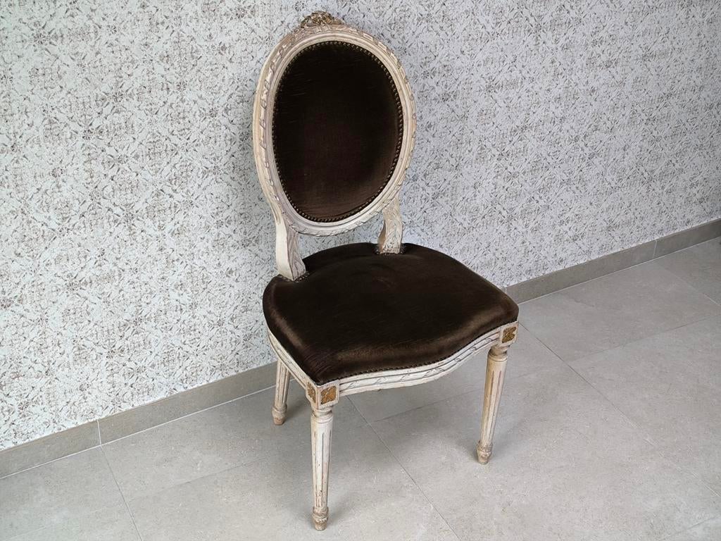 Chaise ancienne en bois (Bon état!), Antiquités & Art, Enlèvement