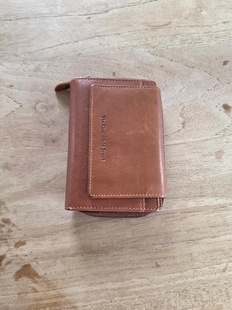 Portefeuille - Chesterfield Brand, Bruin, Zo goed als nieuw, Leder, Ophalen